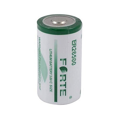 Элемент питания ER26500 9 Ач, 3.6 В, Li/SOCl2 размер С